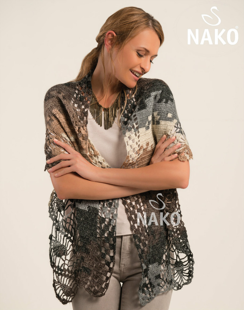 【轉(zhuǎn)載】Crochet Moher Special Romantik Jakar Shawl - 三角巾 - 荷塘秀色 - 茶之韻