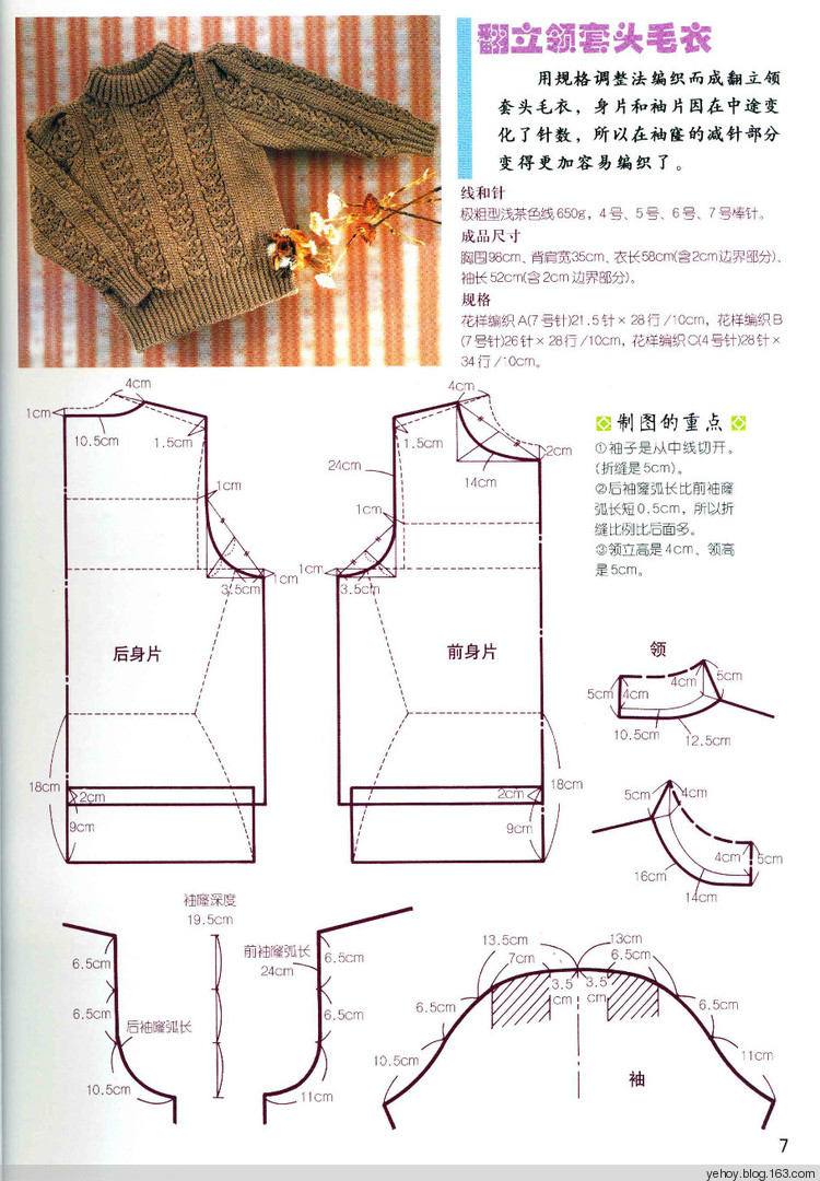 規(guī)格調(diào)整與分散加減針（教程7） - 壹一 - 壹一的博客