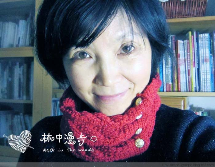 阿倫風圍脖 - 林中漫步 - 鉤針時光