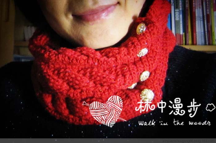 阿倫風圍脖 - 林中漫步 - 鉤針時光