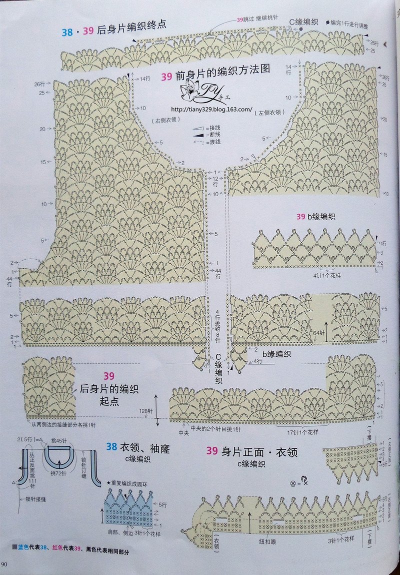 1517——翠微——段染鉤針開衫 - ty - ty 的 編織博客