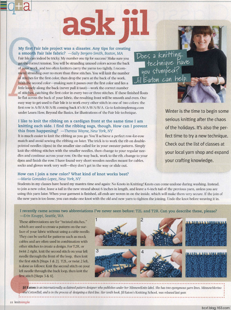 Knit Simple 2011/2012 Winter - 編織幸福 - 編織幸福的博客