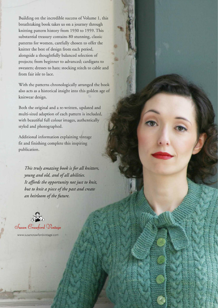 A Stitch in Time :Vintage Knitting Patterns 1930-1959, Vol.2 - 輕描淡寫(xiě) - 輕描淡寫(xiě)