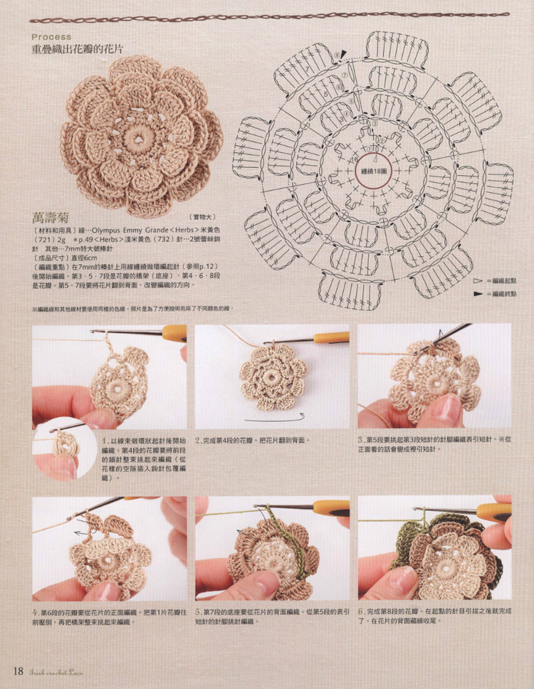 Lady DIY series -- 愛爾蘭風(fēng)蕾絲編織 - 紫蘇 - 紫蘇的博客
