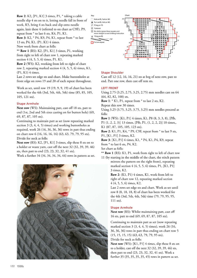 A Stitch in Time :Vintage Knitting Patterns 1930-1959, Vol.2 - 輕描淡寫 - 輕描淡寫