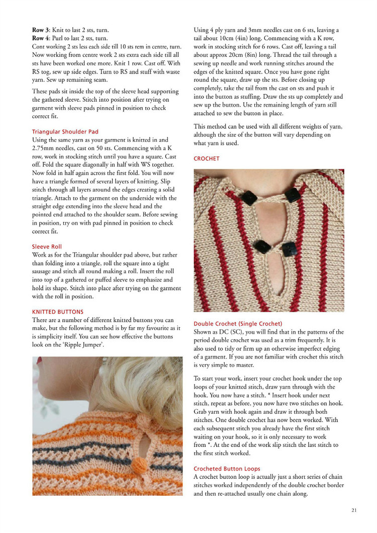 A Stitch in Time :Vintage Knitting Patterns 1930-1959, Vol.2 - 輕描淡寫 - 輕描淡寫