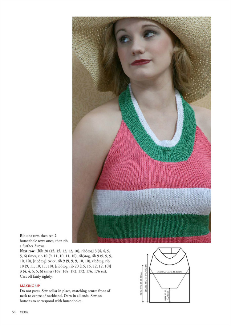 A Stitch in Time :Vintage Knitting Patterns 1930-1959, Vol.2 - 輕描淡寫 - 輕描淡寫