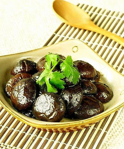 鹵香菇 - 素食空間 - 鹵香菇 - 蠟筆小新 -