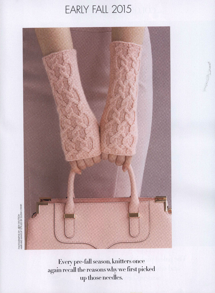 Vogue Knitting  Early Fall 2015 - 輕描淡寫 - 輕描淡寫