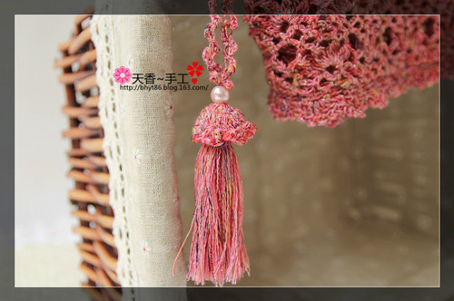 花開~~~羅莎琳達(dá)星語(yǔ)--兩片式罩衫--015 - 碧海---纏夢(mèng) - 天香手編工作室
