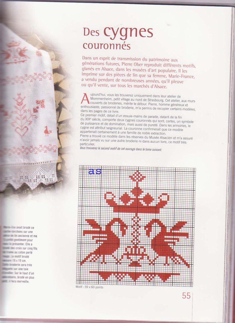 Broderies au point de croix et traditions en Alsace 2008 - 壹一 - 壹一的博客