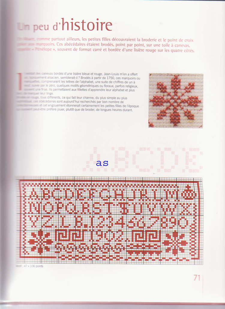 Broderies au point de croix et traditions en Alsace 2008 - 壹一 - 壹一的博客