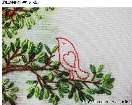 [轉載]原創(chuàng)手繪十刺繡教程鈥斺斔募