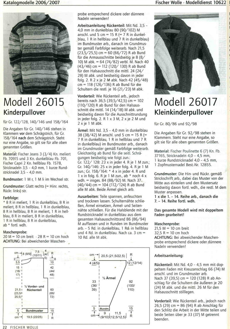 fischer wolle Anleitungsheft.2006/2007 - li98929 - 老妖兒的博客