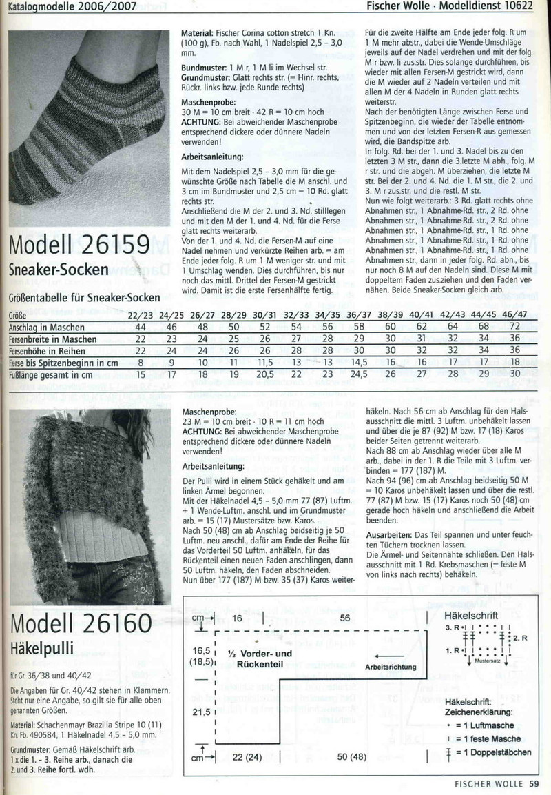 fischer wolle Anleitungsheft.2006/2007 - li98929 - 老妖兒的博客