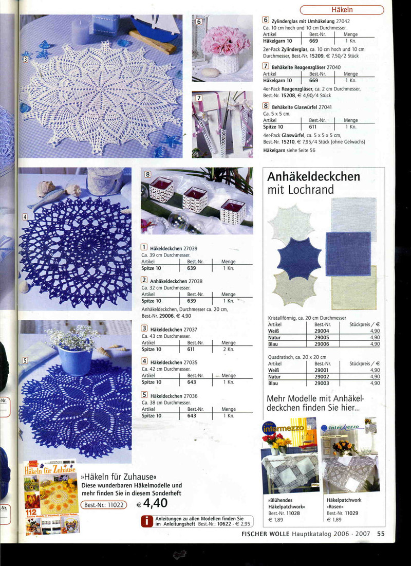 fischer wolle Anleitungsheft.2006/2007 - li98929 - 老妖兒的博客