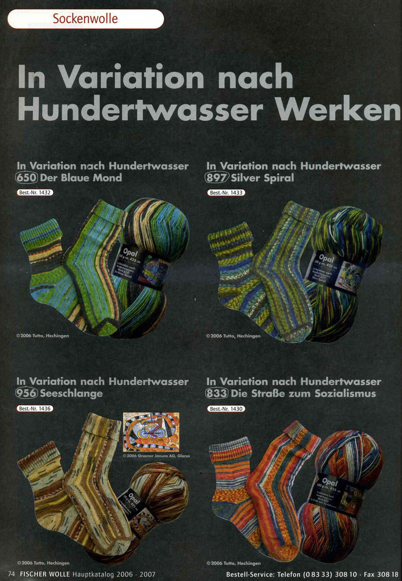 fischer wolle Anleitungsheft.2006/2007 - li98929 - 老妖兒的博客