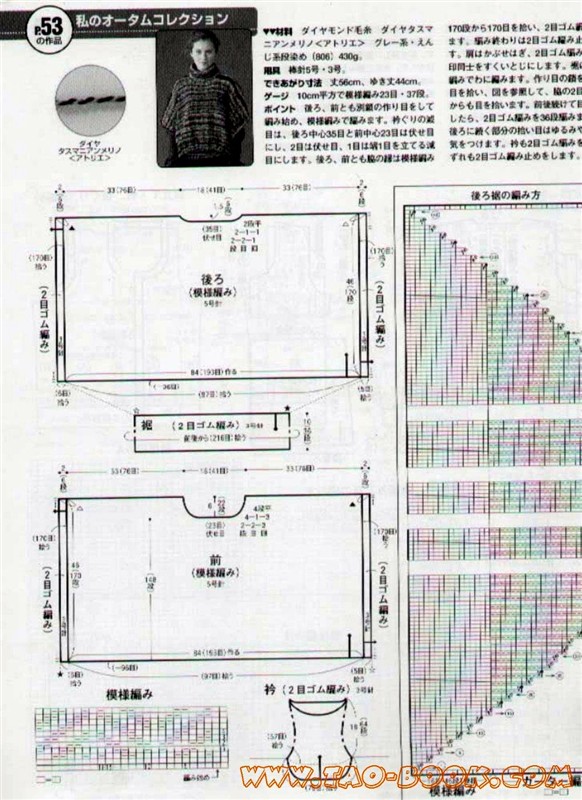 每周一款---段染的風(fēng)采*披肩 - 巧手狒狒 - 狒狒的編織小屋