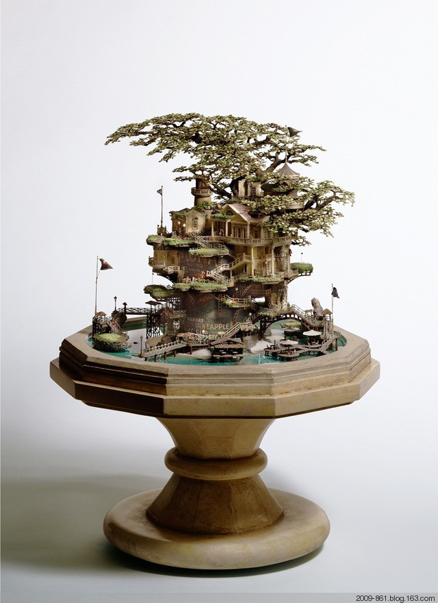 建筑盆景欣賞 - 寶貝夢(mèng) - 分享美麗·分享快樂(lè)·品味人生