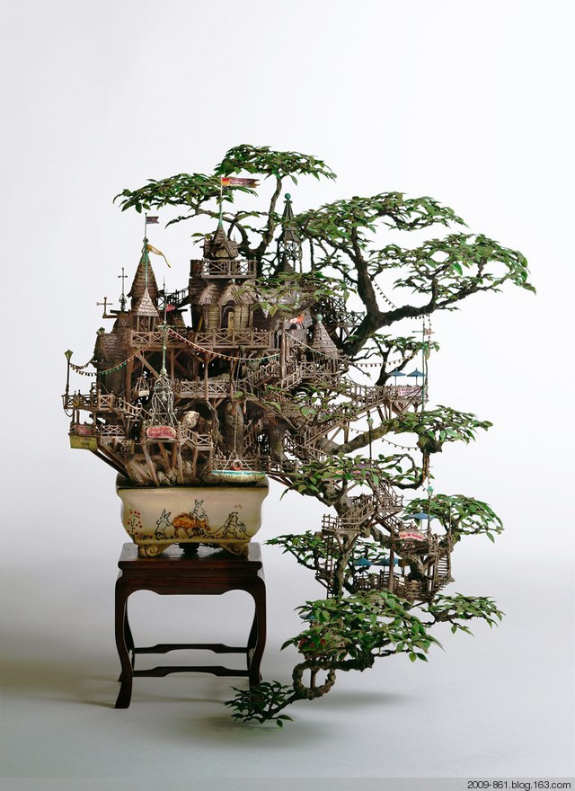 建筑盆景欣賞 - 寶貝夢(mèng) - 分享美麗·分享快樂(lè)·品味人生