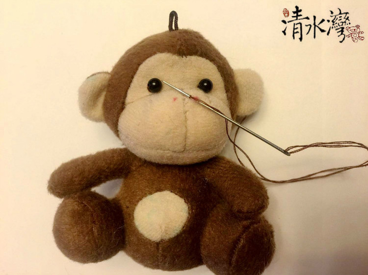 猴子掛件的制作 - 清水灣手工布藝 - 掬花在手,必有芬芳拂袖