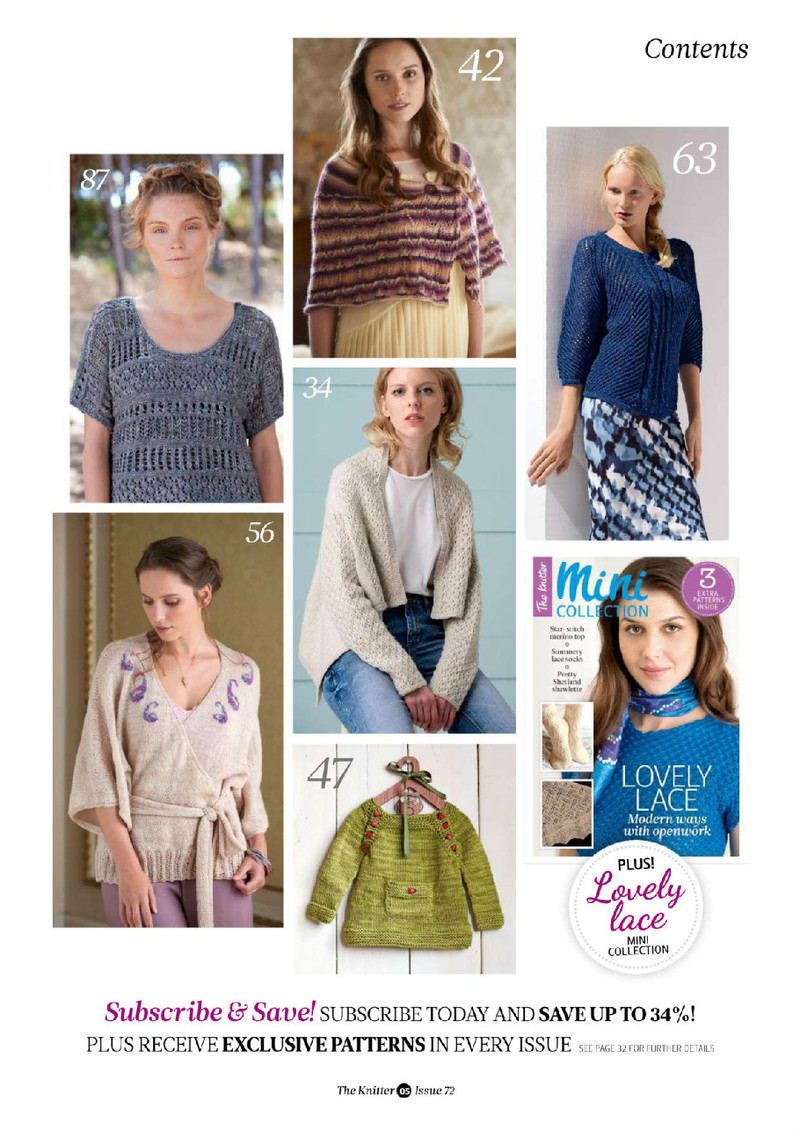 The Knitter №72 2014 - 紫蘇 - 紫蘇的博客
