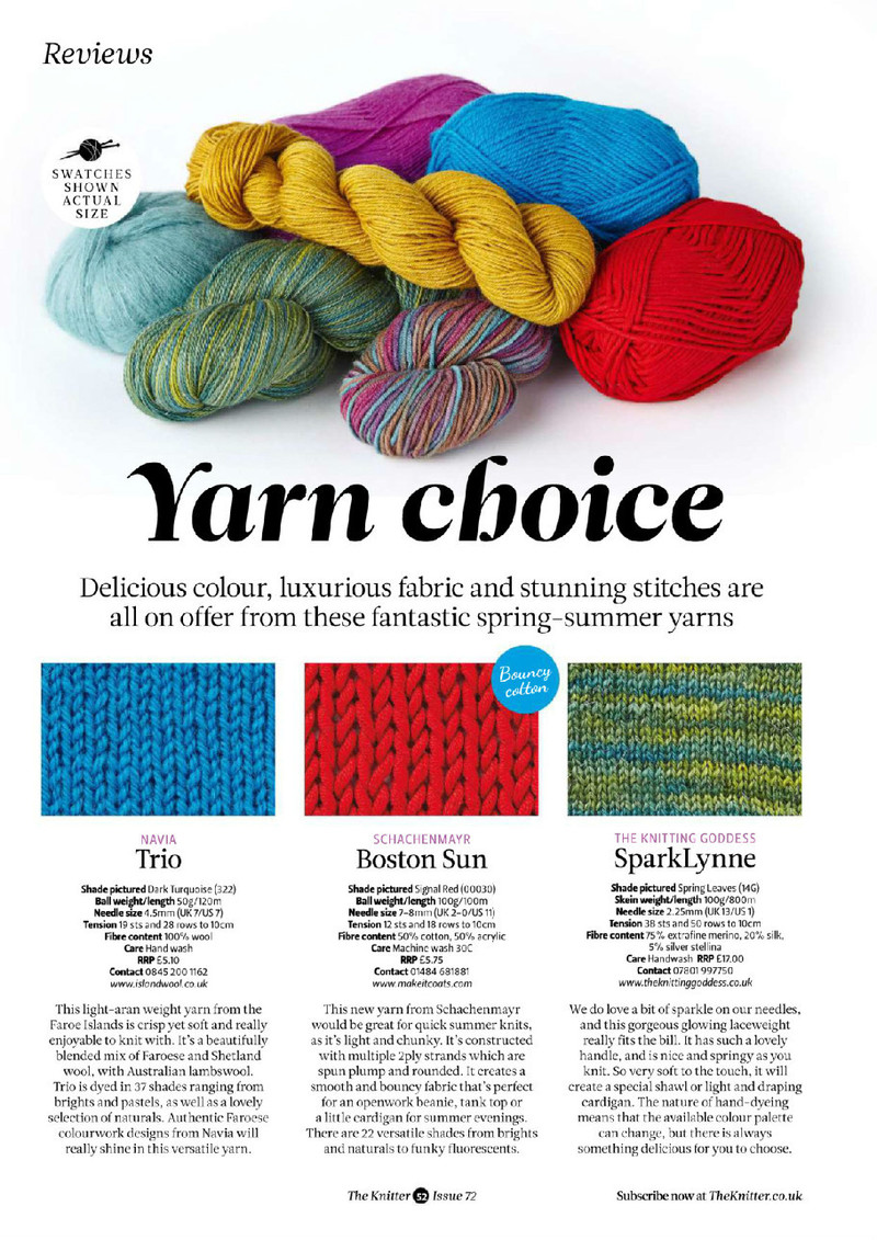 The Knitter №72 2014 - 紫蘇 - 紫蘇的博客