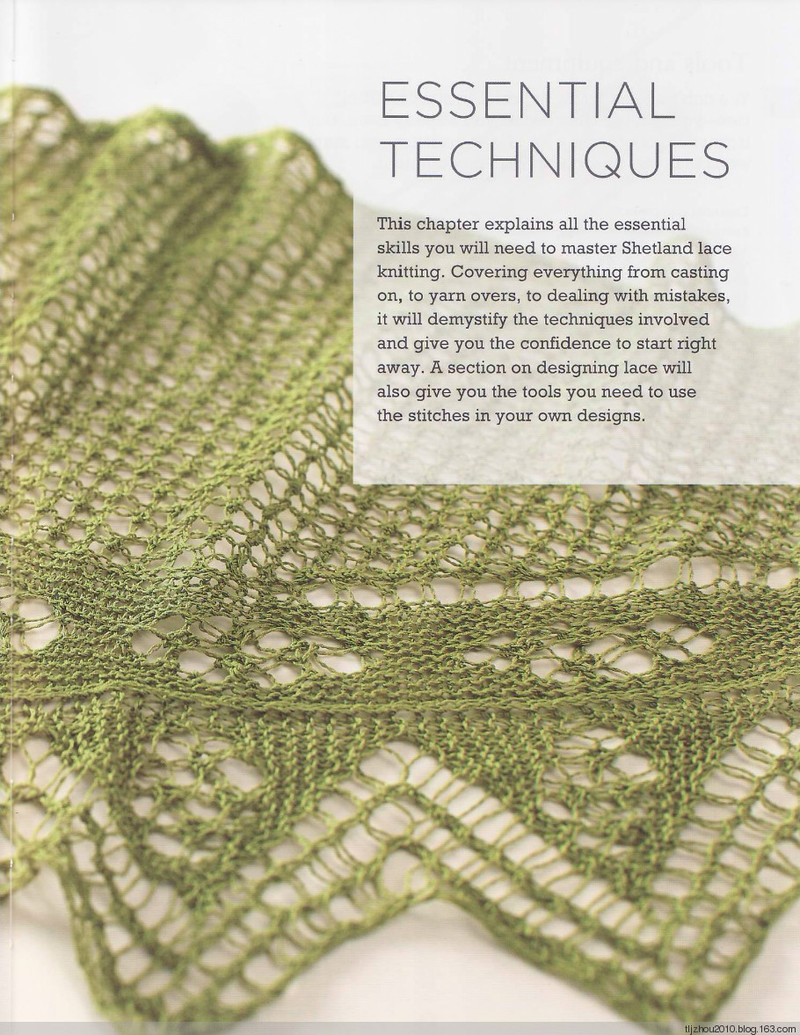 The Magic of Shetland Lace Knitting - 紫蘇 - 紫蘇的博客