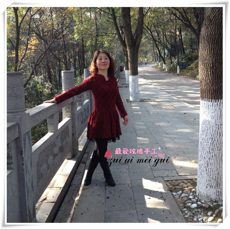 冬戀---雀羽連身裙 - 最愛(ài)玫瑰 - 最愛(ài)玫瑰的博客