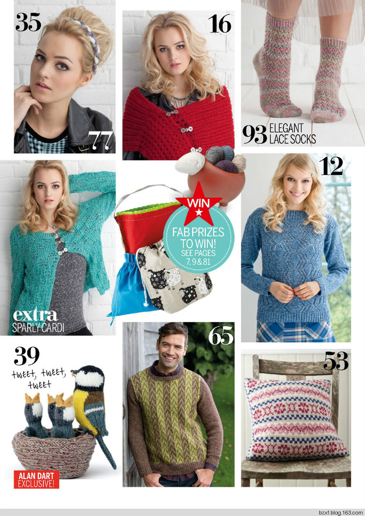 Simply Knitting №119 Spring 2014 - 編織幸福 - 編織幸福的博客