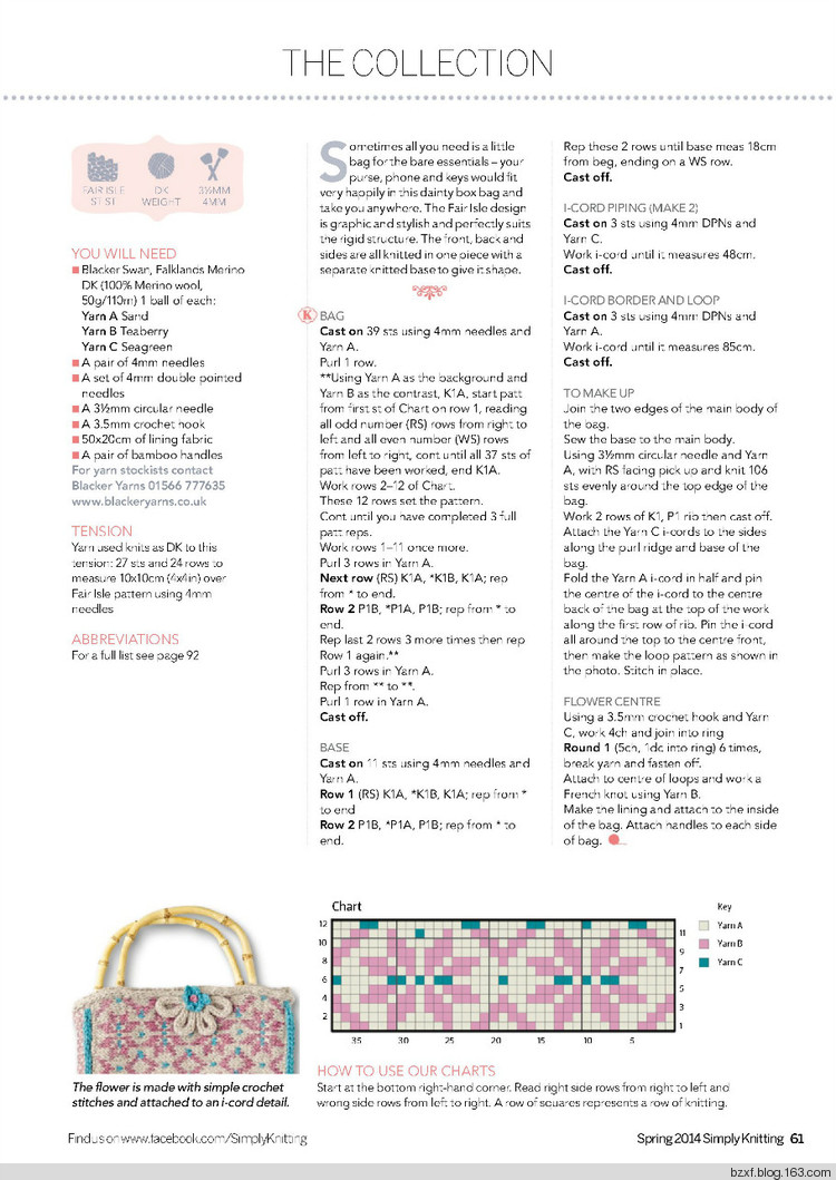 Simply Knitting №119 Spring 2014 - 編織幸福 - 編織幸福的博客