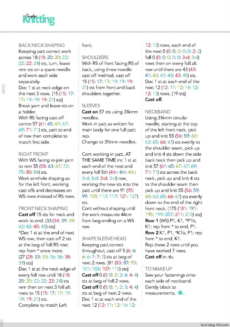 Simply Knitting №119 Spring 2014 - 編織幸福 - 編織幸福的博客