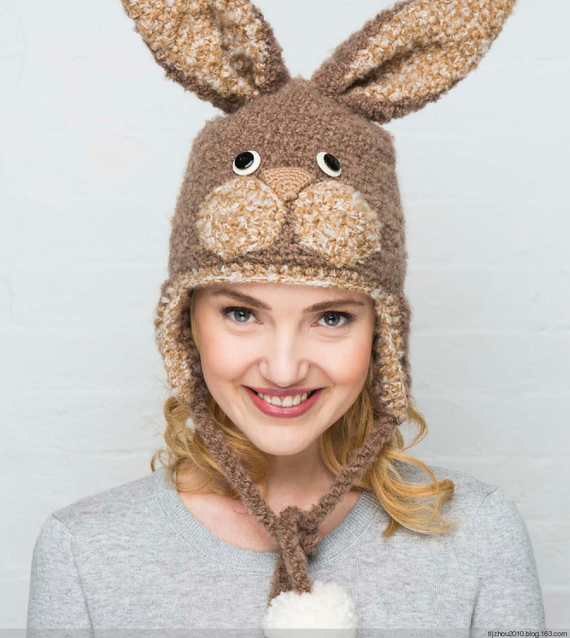 crocheted animal hats - 紫蘇 - 紫蘇的博客