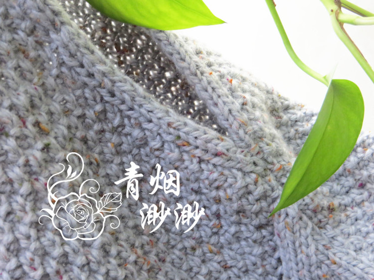 沁香---休閑中長款背心 - 青煙渺渺 - 青煙渺渺