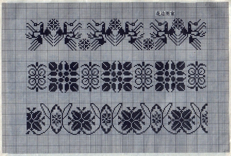 八十年代的鉤針蕾絲方格圖案 - 茗宴 - 茗香夜宴