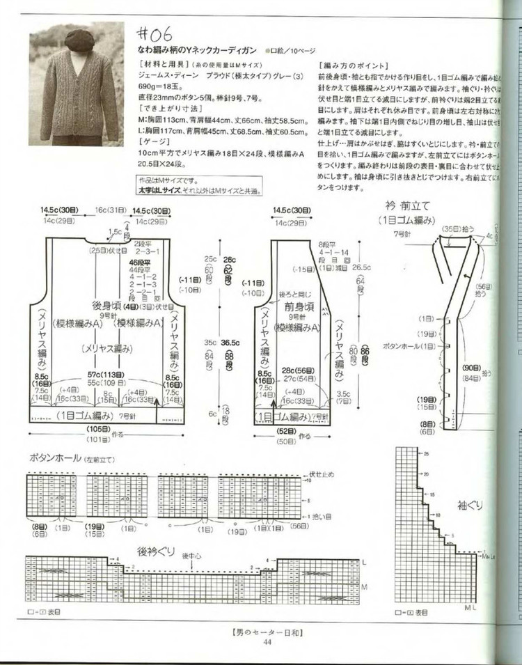 Lets knit series NV4373 男裝 - 紫蘇 - 紫蘇的博客