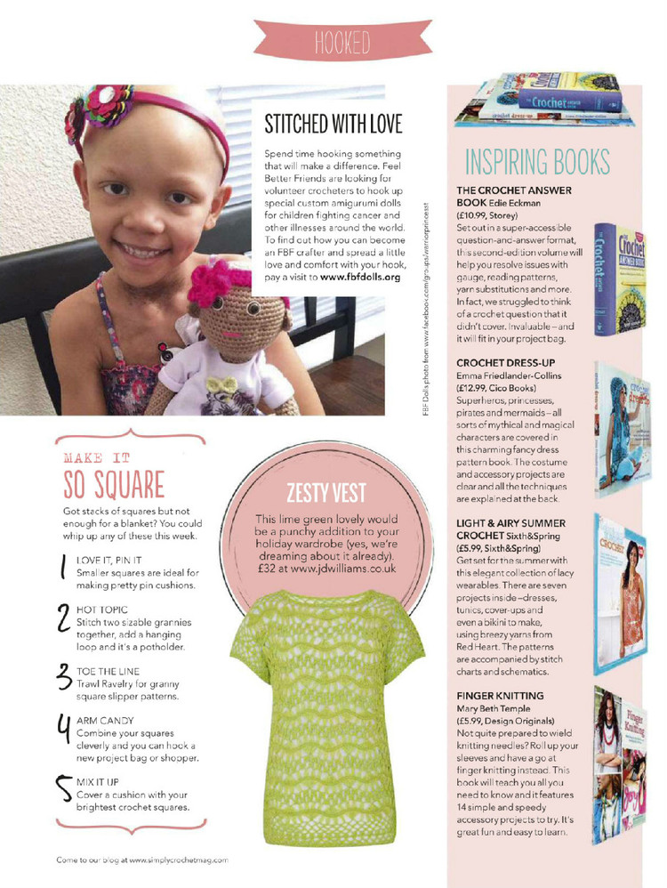 Simply Crochet Issue 30 2015 - 輕描淡寫(xiě) - 輕描淡寫(xiě)