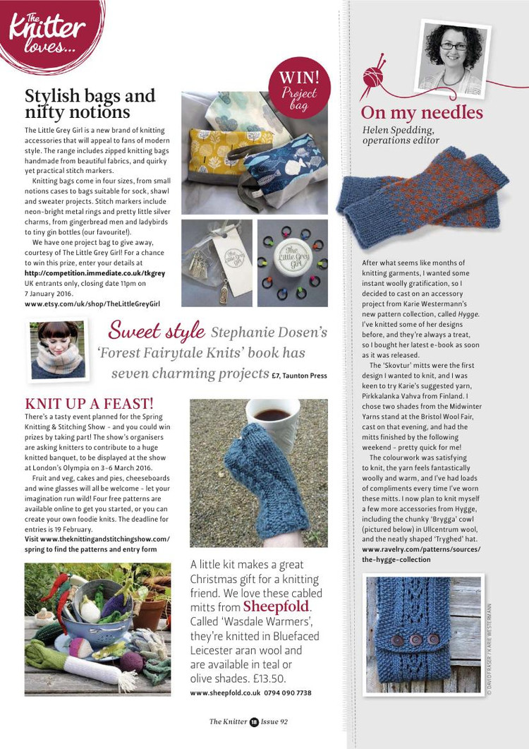 The Knitter №92 2015 - 輕描淡寫 - 輕描淡寫