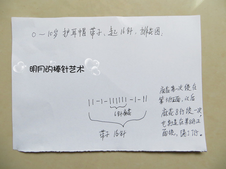 經(jīng)典可愛護(hù)耳帽4-12歲（零基礎(chǔ)視頻+真人秀） - 明月的棒針?biāo)囆g(shù) - 明月的棒針?biāo)囆g(shù)