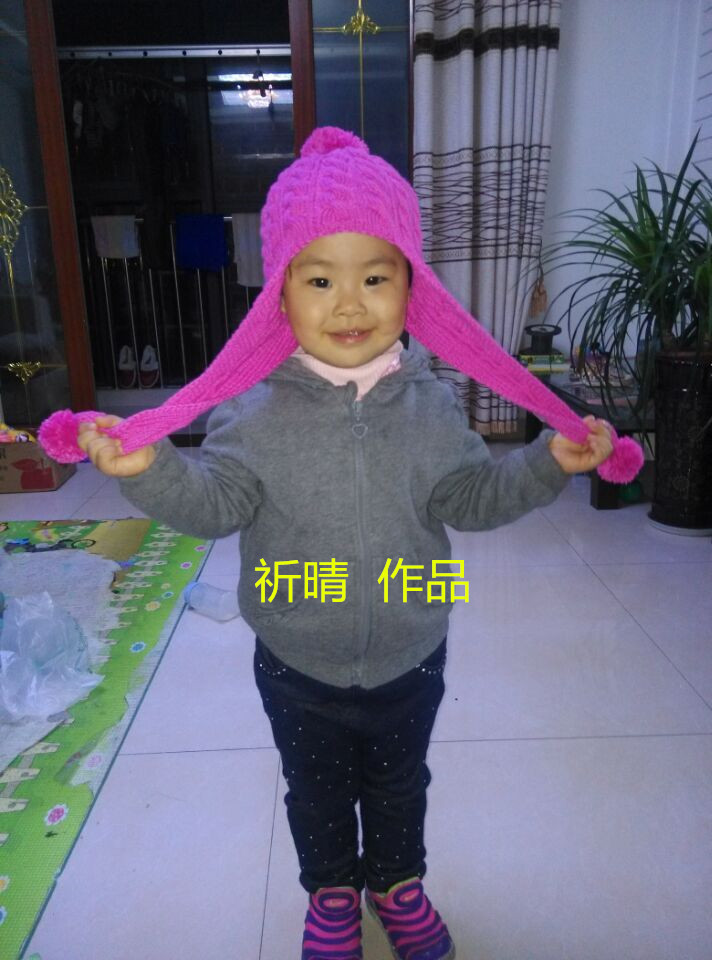 經(jīng)典可愛護(hù)耳帽4-12歲（零基礎(chǔ)視頻+真人秀） - 明月的棒針?biāo)囆g(shù) - 明月的棒針?biāo)囆g(shù)