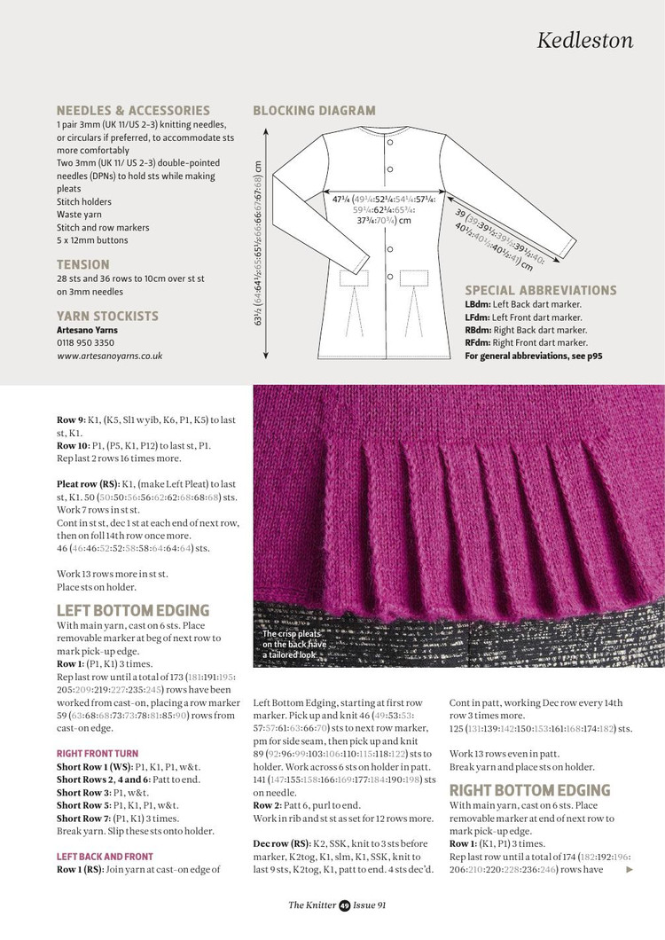 The Knitter Issue 91 2015 - 輕描淡寫 - 輕描淡寫