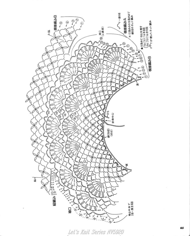 【轉(zhuǎn)載】Lets Knit Series NV 5920  - 荷塘秀色 - 茶之韻