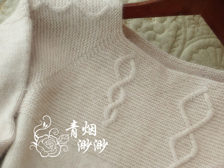 一季櫻花---從上往下織女款美衣 - 青煙渺渺 - 青煙渺渺