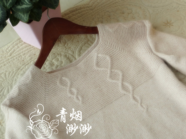 一季櫻花---從上往下織女款美衣 - 青煙渺渺 - 青煙渺渺