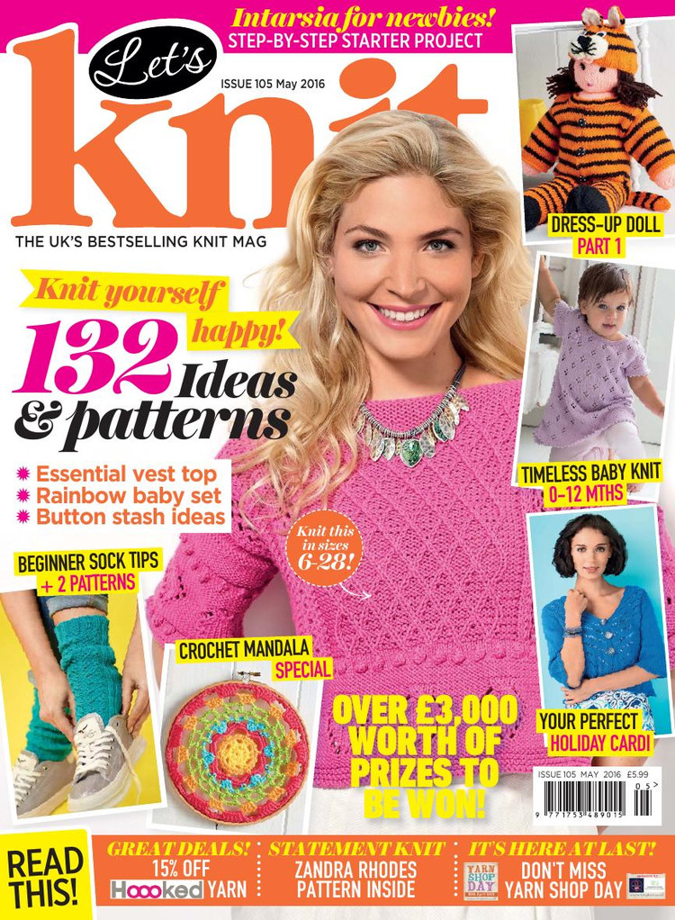 Lets Knit Issue 105  May 2016 - 輕描淡寫(xiě) - 輕描淡寫(xiě)