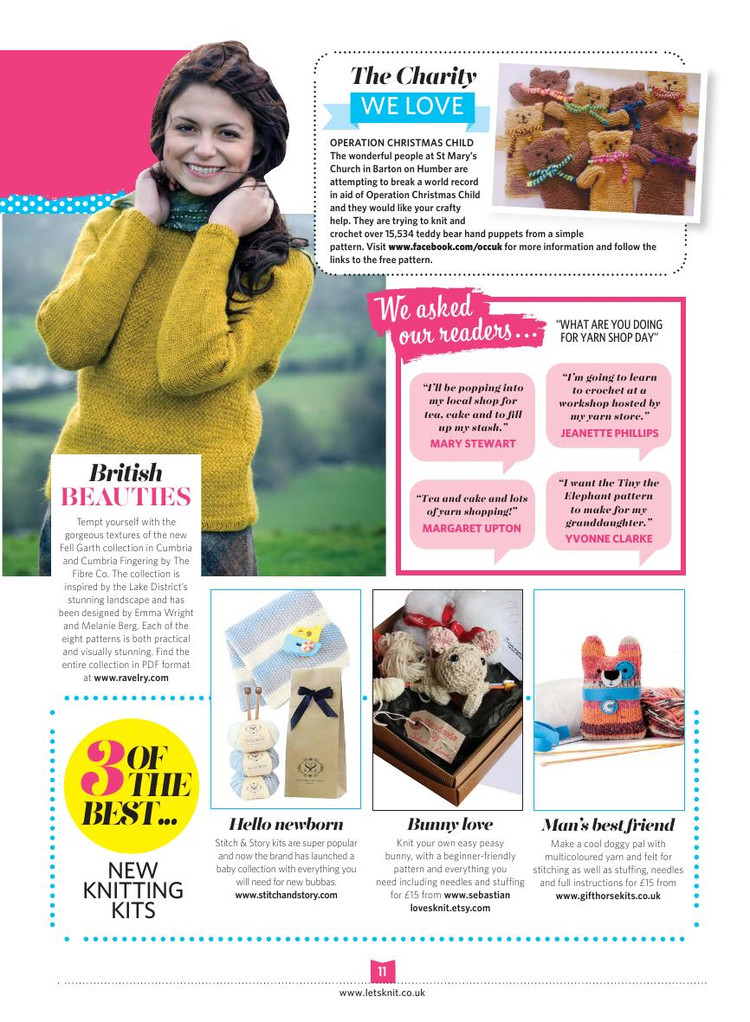 Lets Knit Issue 105  May 2016 - 輕描淡寫(xiě) - 輕描淡寫(xiě)