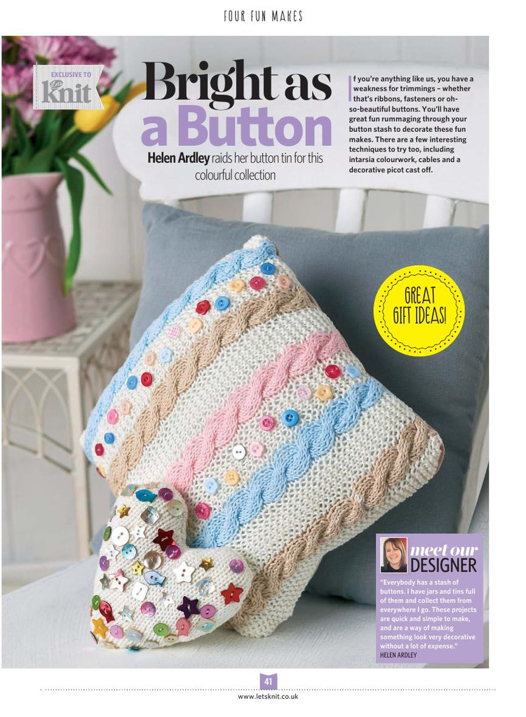 Lets Knit Issue 105  May 2016 - 輕描淡寫(xiě) - 輕描淡寫(xiě)