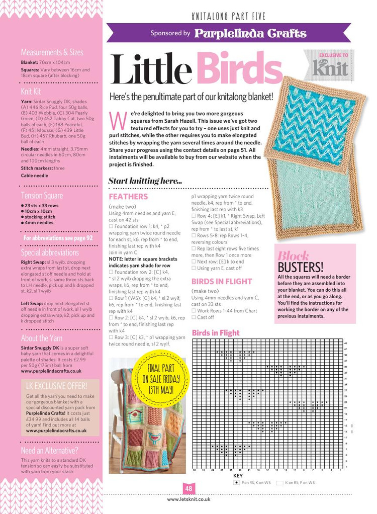 Lets Knit Issue 105  May 2016 - 輕描淡寫(xiě) - 輕描淡寫(xiě)
