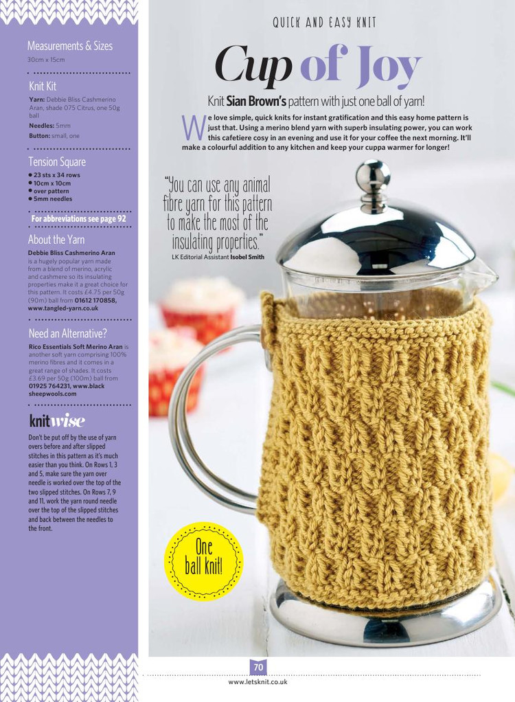 Lets Knit Issue 105  May 2016 - 輕描淡寫(xiě) - 輕描淡寫(xiě)
