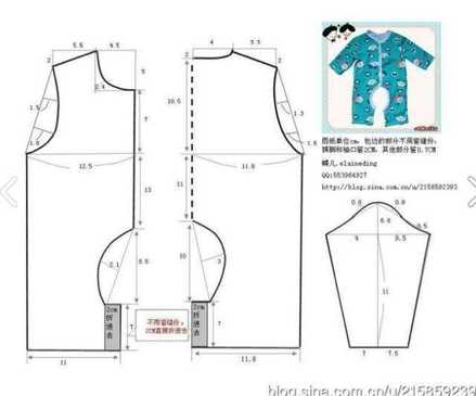 寶寶背帶褲、連體褲?<wbr>?<wbr>?<wbr>（含圖紙）